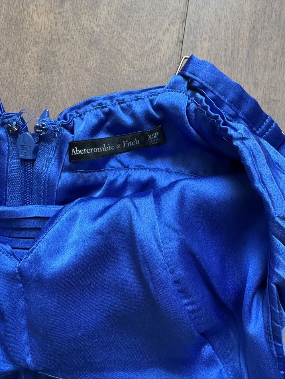 Abercrombie & Fitch Giselle Pleated Tiered Maxi Dress